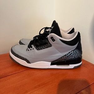 Jordan 3s wolf grey size 12